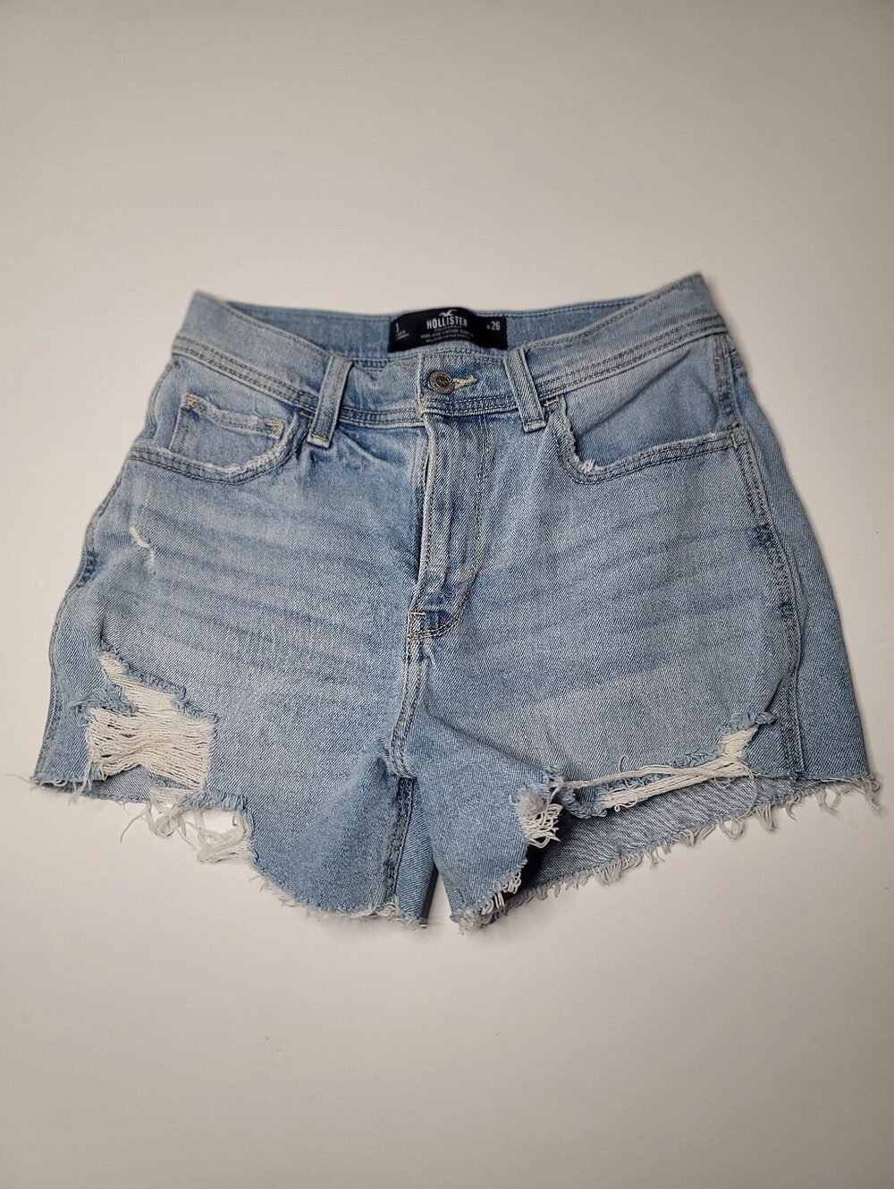 Hollister High Rise Vintage Short 4" Size 3/26